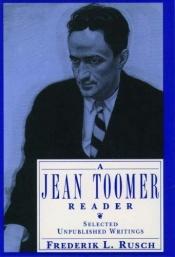 book cover of A Jean Toomer reader by Jean Toomer