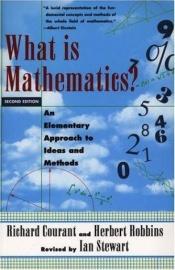 book cover of What Is Mathematics by Herbert Robbins|Richard Courant
