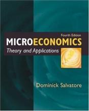 book cover of Microeconomics : Theory and Applications by Dominick Salvatore