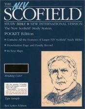 book cover of The NIV Scofield Study Bible, Pocket Edition: New International Version by God