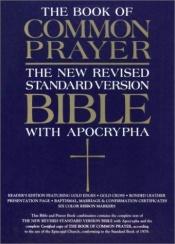 book cover of Episcopal Book of Common Prayer the NRSV Bible with the Apocrypha Bonded Leather Button Flap Blk by Oxford University Press