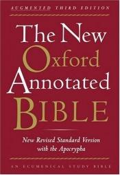 book cover of The New Oxford Annotated Bible with the Apocrypha by Oxford University Press