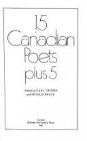 book cover of Fifteen Canadian Poets plus 5 by Gary (editor) Geddes