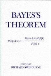 book cover of Bayes's Theorem (Proceedings of the British Academy) by Richard Swinburne