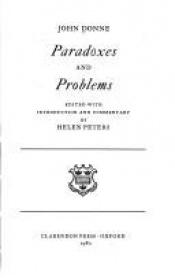 book cover of Juvenilia: Or, Certain paradoxes and problems by 존 던