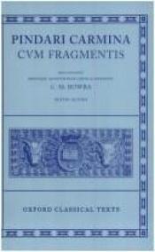 book cover of Carmina cum fragmentis by Pindar
