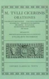 book cover of M. Tulli Ciceronis Orationes I by מרקוס טוליוס קיקרו