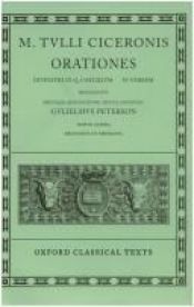 book cover of Orationes : Divination in Q. Caecilium. In C. Verrem by 西塞羅