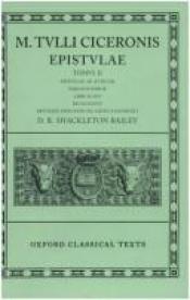 book cover of Epistulae: Volume II, Part 2: Ad Atticum, Books IX-XVI (Oxford Classical Texts) by Cicero