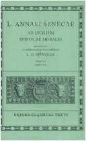 book cover of Epistulae Morales Ad Lucilium by Sénèque