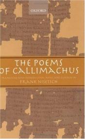 book cover of The poems of Callimachus by 卡利馬科斯
