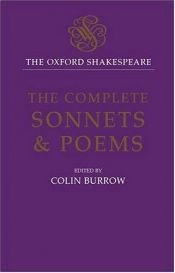 book cover of The complete sonnets and poems by وليم شكسبير