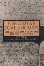 book cover of Res gestae divi Augusti by Augusto