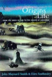 book cover of The origins of life by John Maynard Smith