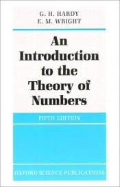 book cover of An Introduction to the Theory of Numbers by Godfrey Harold Hardy