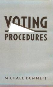 book cover of Voting procedures by Michael Dummett