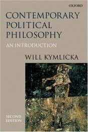 book cover of Contemporary political philosophy by Will Kymlicka