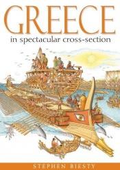 book cover of Greece in spectacular cross-section by Stewart Ross