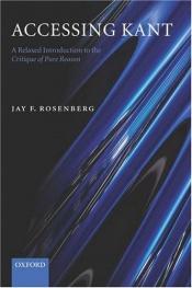 book cover of Accessing Kant by Jay Rosenberg