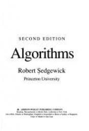 book cover of Algorithms by Robert Sedgewick