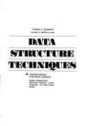 book cover of Data structure techniques by Thomas A. Standish