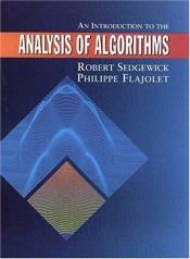 book cover of An Introduction to the Analysis of Algorithms by Robert Sedgewick