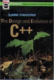 book cover of The Design and Evolution of C by Bjarne Stroustrup