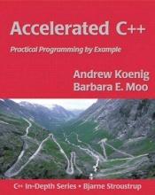 book cover of Accelerated C : Practical Programming by Example (C in Depth) by Andrew Koenig