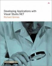 book cover of Developing Applications with Visual Studio.NET (The DevelopMentor Series) by Richard Grimes