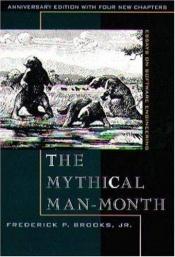 book cover of The Mythical Man-Month by Frederick Phillips Brooks