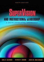 book cover of SuperVision and Instructional Leadership, Brief Edition by Carl D. Glickman