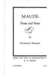 book cover of Maude by Christina Rossetti