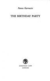 book cover of The birthday party by Panos Karnezis