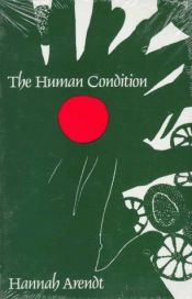 book cover of The Human Condition by Hannah Arendtová