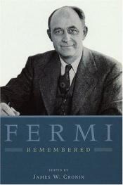 book cover of Fermi Remembered by Enrico Fermi