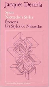 book cover of Eperons. les styles de nietzche by 자크 데리다