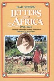book cover of Lettres d'Afrique, 1914-1931 by Karen Blixenová