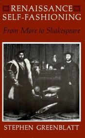 book cover of Renaissance self-fashioning by Стивън Грийнблат