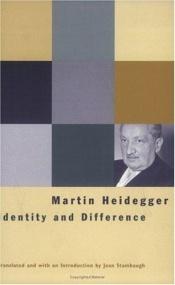 book cover of Identiteit en differentie by Martin Heidegger