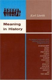 book cover of Meaning in History by Karl Lowith