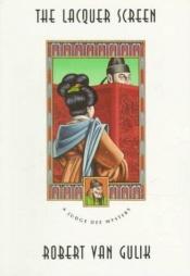 book cover of Het Chinese lakscherm by Robert van Gulik