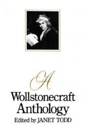 book cover of A Wollstonecraft Anthology by Janet Todd