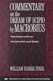 book cover of Commentary on the dream of Scipio by Cicero