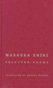 book cover of Masaoka Shiki by Burton Watson