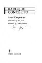 book cover of Barokkikonsertto by Alejo Carpentier
