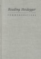 book cover of Reading Heidegger: Commemorations (Studies in Continental Thought) by John Sallis