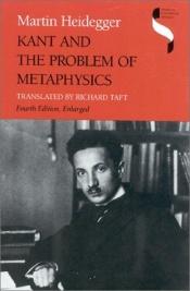 book cover of Kant a problém metafyziky by Martin Heidegger