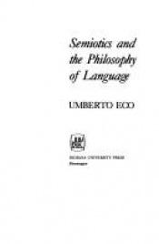 book cover of Semiotica e filosofia del linguaggio by اومبرتو اکو