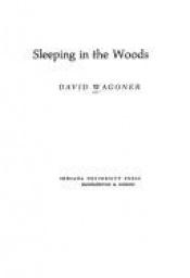 book cover of Sleeping in the woods by David Wagoner