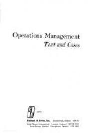 book cover of Operations management by Slack